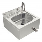 Lavatório Industrial de Parede em Aço Inox com acionamento com joelho - Tramontina